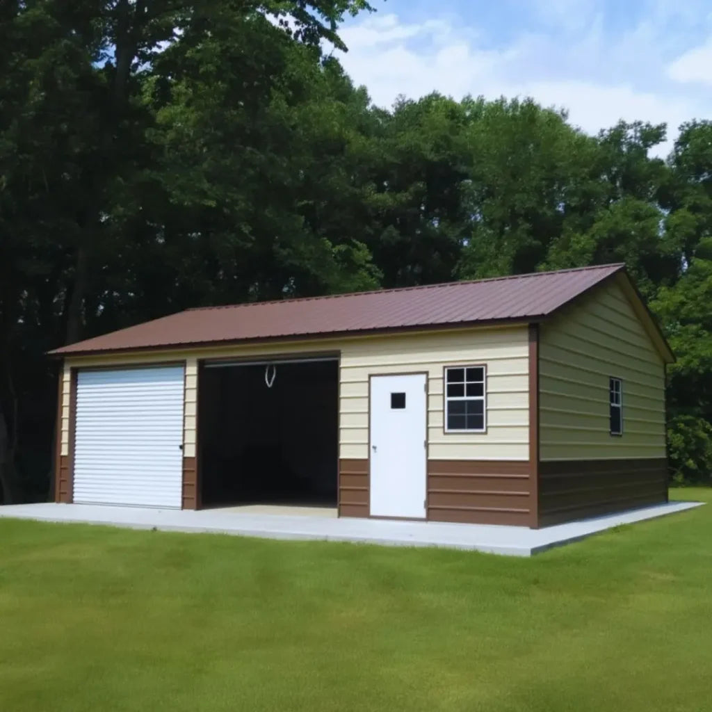 Starter 24x30 metal garage