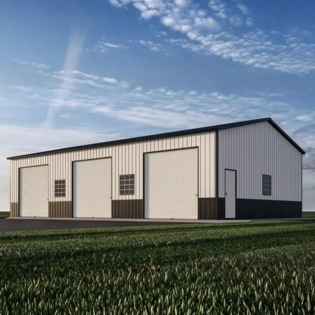 Tradesman 30x60 three-bay metal shop