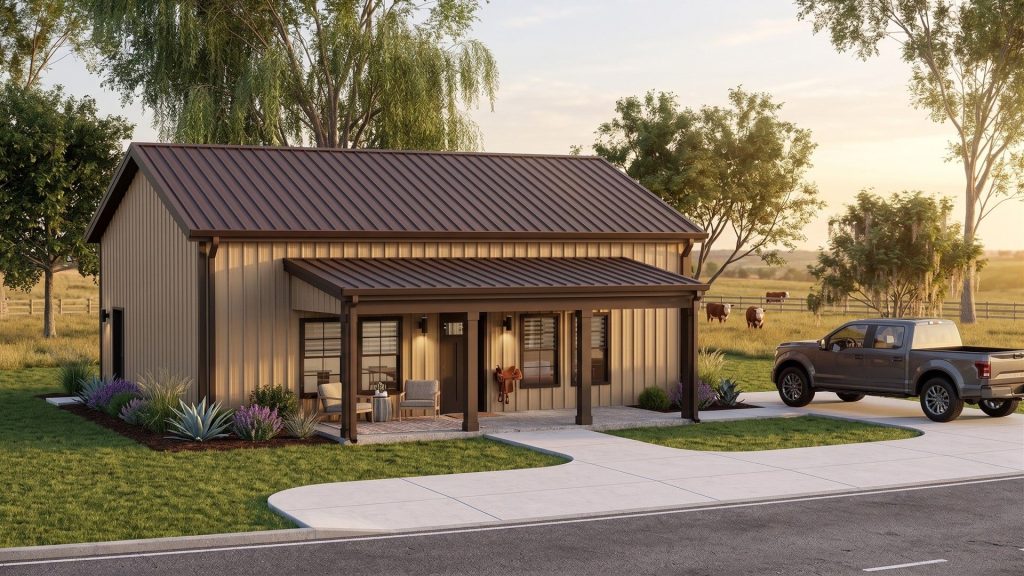 Ol Smokey barndominium exterior