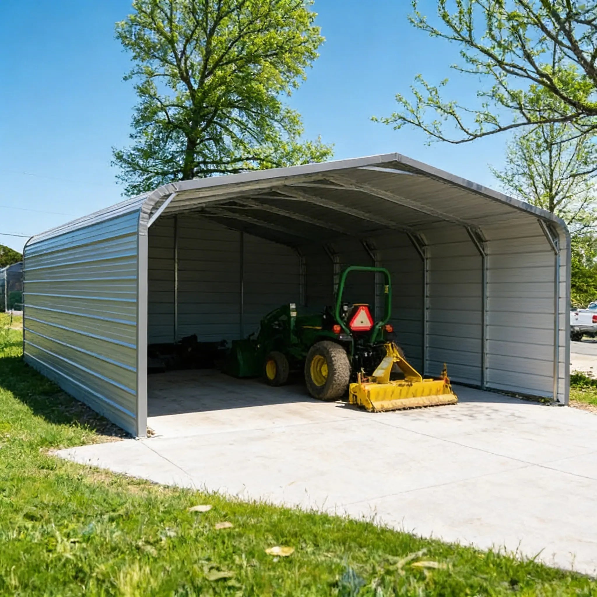 Homestead representative Metal America garage