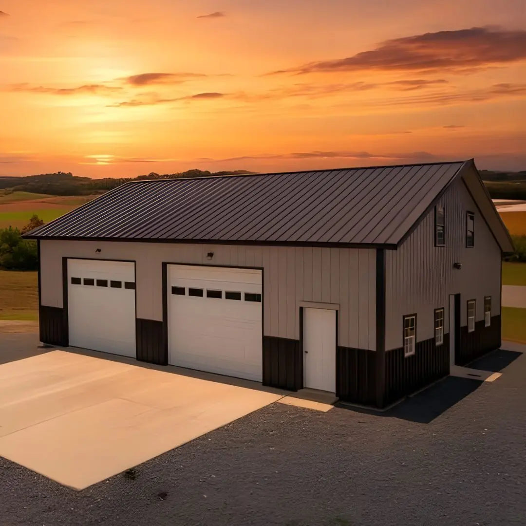 Rancher Spacious 2-Car Garage 30x40x12