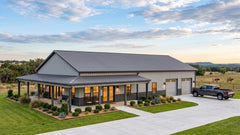 Armani barndominium exterior