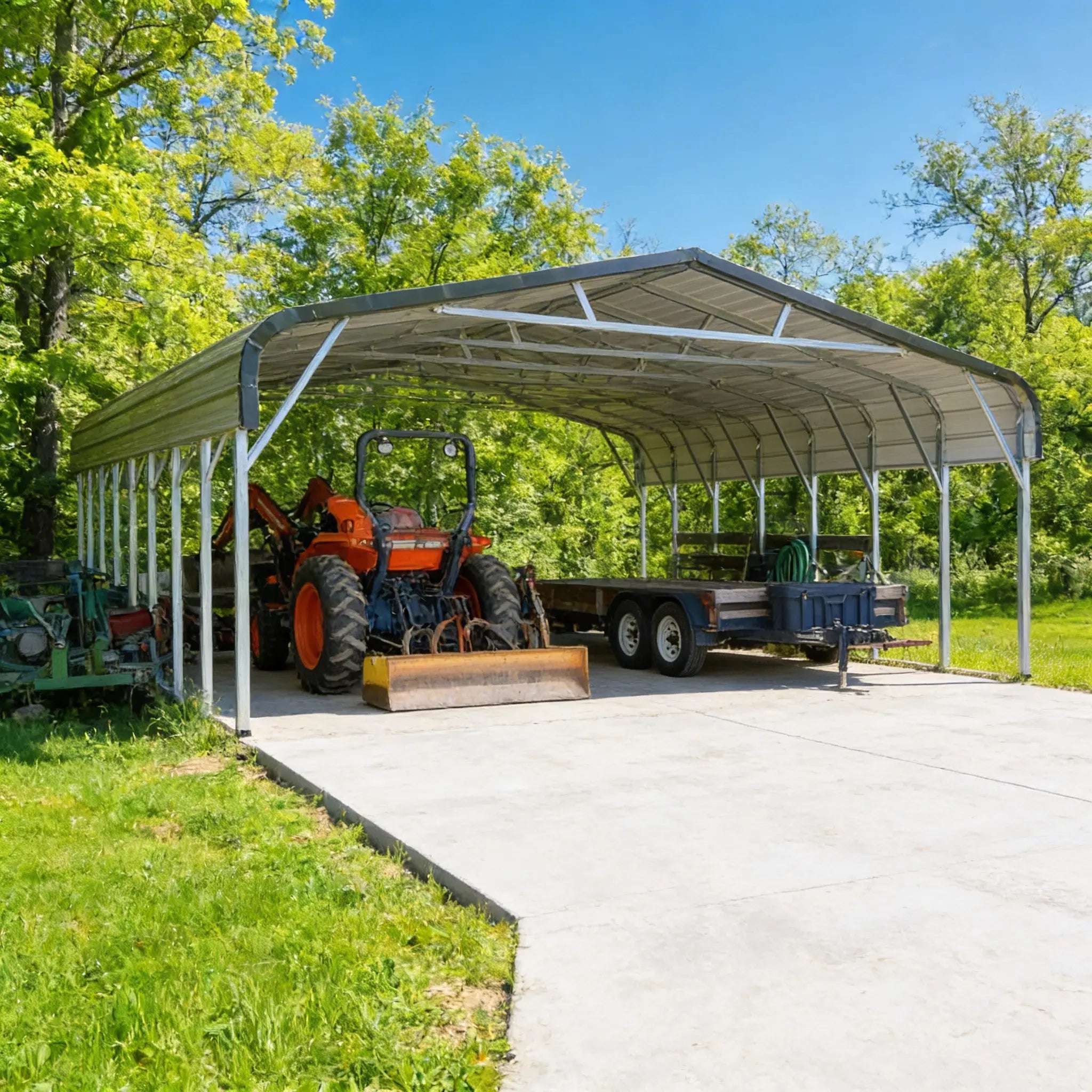 Carports & RV Covers available through Metal America
